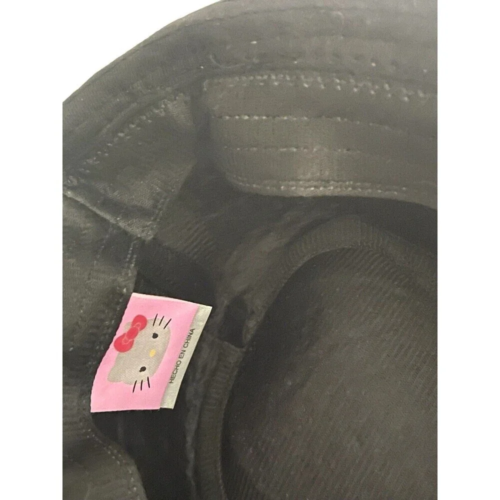 2012 sanrio hello kitty girls fedora hat black